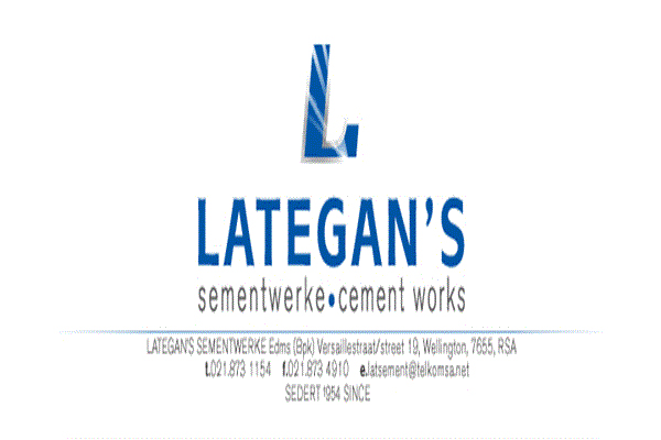 Lategan Sement werke paving